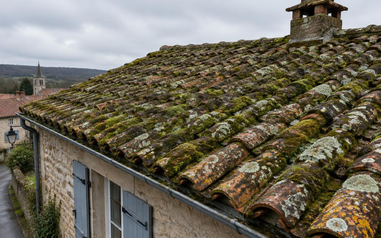 Toiture avant travaux